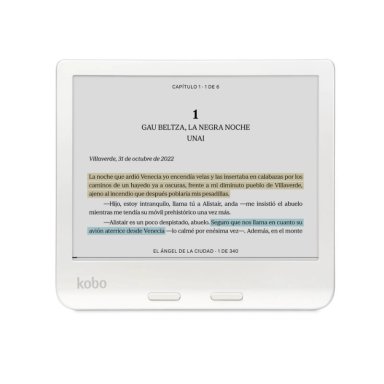 LECTOR E READER KOBO LIBRA COLOUR BLANCO CON LÁPIZ STYLUS 2 BLANCO - 4