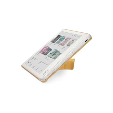 LECTOR E READER KOBO LIBRA COLOUR BLANCO CON FUNDA SLEEPCOVER AMARILLO - 3