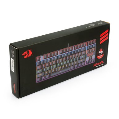 Teclado Gamer KUMARA 2 K552R-SP Rainbow Switch Red Negro - 2