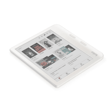 LECTOR E READER KOBO LIBRA COLOUR BLANCO CON FUNDA SLEEPCOVER BEIGE - 4