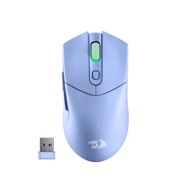 MOUSE GAMER REDRAGON ST4R PRO INALÁMBRICO CELESTE - 1