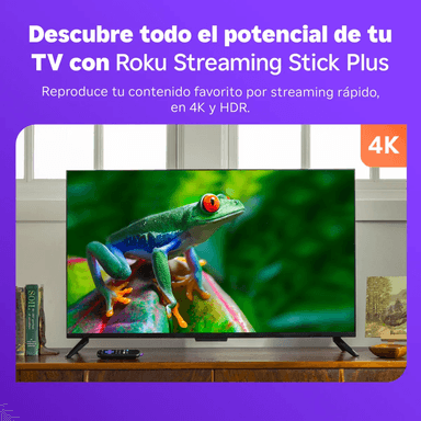 ROKU STREAMING STICK PLUS 2025 DISPOSITIVO DE STREAMING 4K TV - 5
