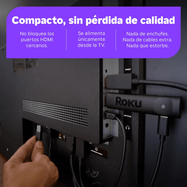 ROKU STREAMING STICK PLUS 2025 DISPOSITIVO DE STREAMING 4K TV - 6