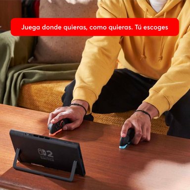 CONSOLA NINTENDO SWITCH 2 EN COLOR NEGRO - 3