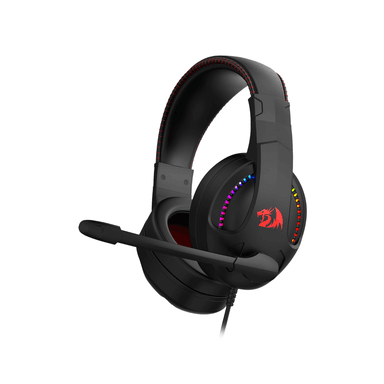 AUDIFONO GAMER REDRAGON CRONUS H211 RGB EN COLOR NEGRO - 4
