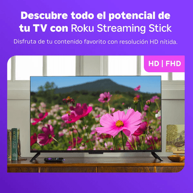 ROKU STREAMING STICK 2025 DISPOSITIVO DE STREAMING HD PARA TV - 4