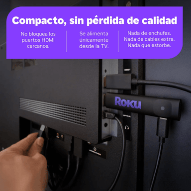 ROKU STREAMING STICK 2025 DISPOSITIVO DE STREAMING HD PARA TV - 5
