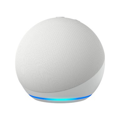 PARLANTE BLUETOOTH AMAZON ALEXA ECHO DOT 5 GENERACIÓN EN COLOR BLANCO - 1