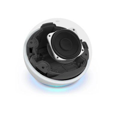 PARLANTE BLUETOOTH AMAZON ALEXA ECHO DOT 5 GENERACIÓN EN COLOR BLANCO - 6