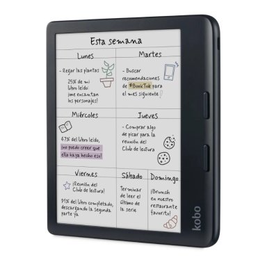 E-READER KOBO N428-KU-BK-K-CK 7' 32 GB LECTOR E READER LIBRA COLOUR HD EN COLOR NEGRO - 2