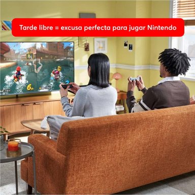 PACK CONSOLA NINTENDO SWITCH 2 NEGRO + JUEGO DONKEY KONG BANANZA - 2