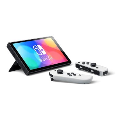 PACK CONSOLA NINTENDO SWITCH OLED BLANCA CON JUEGO MINECRAFT - 4