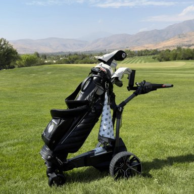 CARRITO DE GOLF ELE CTRICO NAVEE BIRDIE 3X NEGRO - 4