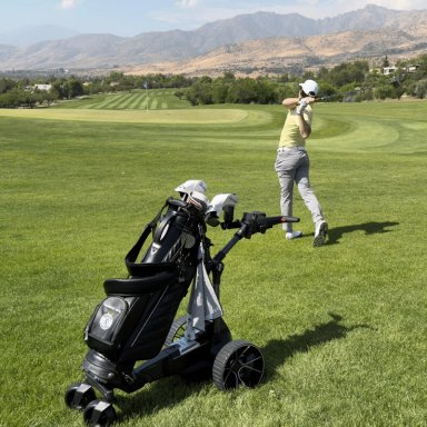 CARRITO DE GOLF ELE CTRICO NAVEE BIRDIE 3X NEGRO - 5