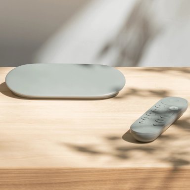 GOOGLE CHROMECAST TV STREAMER 4K HAZEL - 4