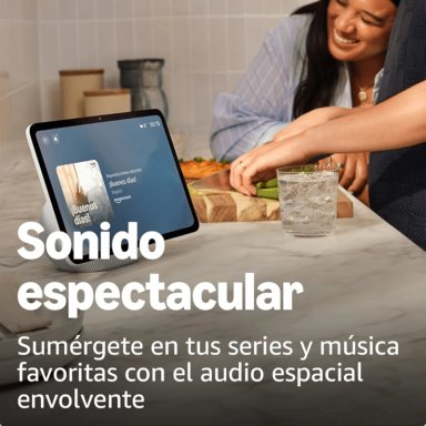 AMAZON ECHO SHOW 11 PANTALLA INTELIGENTE FULL HD 11' CON AUDIO ESPACIAL GLACIAR WHITE - 2