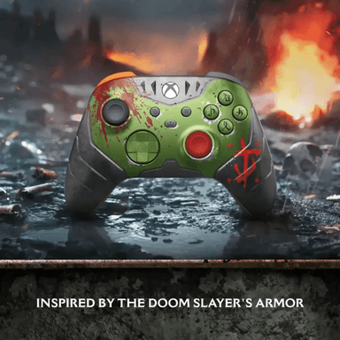 CONTROL INALAMBRICO XBOX DOOM EDICION LIMITADA PARA SERIES X, S, ONE Y PC - 3