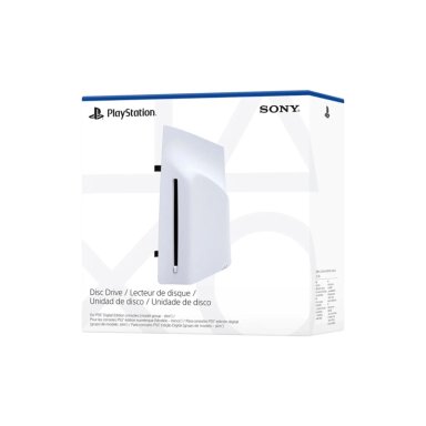 LECTOR PS5 UNIDAD DE DISCO EXTERNA EDICION DIGITAL (MODELOS SLIM Y PRO) BLANCO - 4