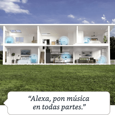 AMAZON ALEXA ECHO DOT 5 BLANCO (ENCHUFE NACIONAL) - 2