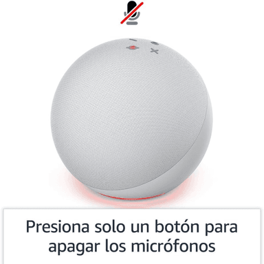 AMAZON ALEXA ECHO DOT 5 BLANCO (ENCHUFE NACIONAL) - 4