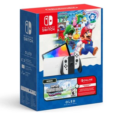 CONSOLA NINTENDO SWITCH OLED + SUPER MARIO BROS. WONDER + 3 MESES NINTENDO SWITCH ONLINE - 1