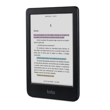 LECTOR E READER KOBO CLARA COLOUR NEGRO CON FUNDA SLEEPCOVER NEGRO - 7