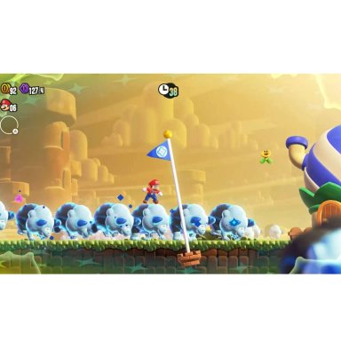 CONSOLA NINTENDO SWITCH - MODELO SUPER MARIO BROS. WONDER BUNDLE (DESCARGA JUEGO COMPLETO + 3 MESES) - 1