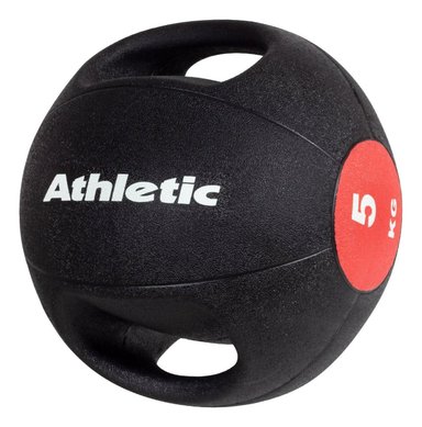BALON MEDICINAL ATHLETIC 5KG DOBLE AGARRE - 1