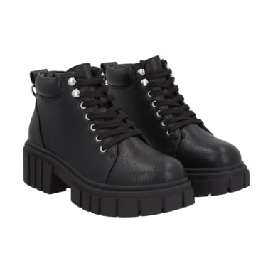 BOTIN NEGRO MUJER REBEL POLICE - 5