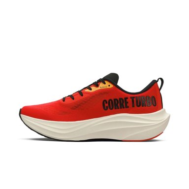 ZAPATILLA RUNNING MUJER CORRE TURBO ROJO - 3