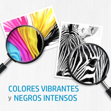 PACK BOTELLAS DE TINTA ORIGINAL HP GT53 NEGRA + GT52 MAGENTA + GT52 CIAN + GT52 AMARILLA - 3