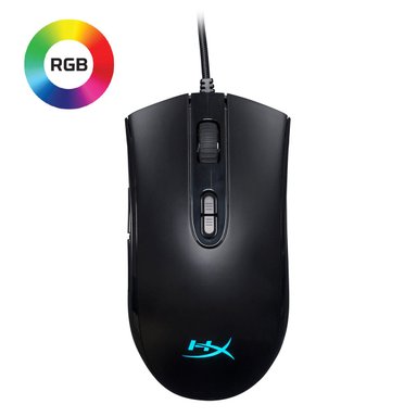 MOUSE HYPERX PULSEFIRE CORE NEGRO - 1