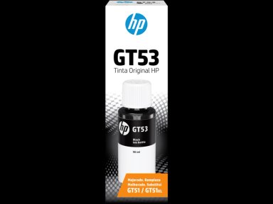 BOTELLA DE TINTA HP GT53 NEGRO ORIGINAL 90 ML - 1