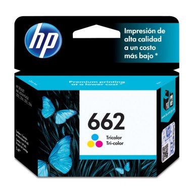 CARTUCHO DE TINTA HP 662 TRICOLOR ORIGINAL - 1