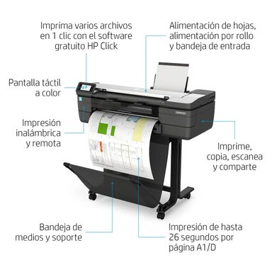 PLOTTER HP DESIGNJET T830 - 4