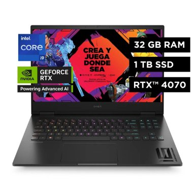Notebook HP Gamer Omer 16-wf1000la Intel Core i9 32gb Ram 1tb Ssd RTX4070 8gb Windows 11 Home - 4