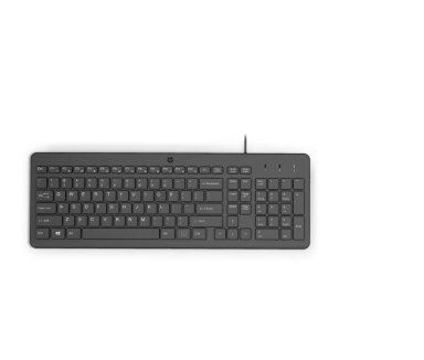 TECLADO HP 150 CON CABLE (664R5AA) - 1