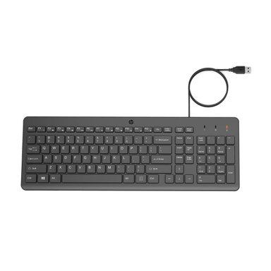 TECLADO HP 150 CON CABLE (664R5AA) - 5