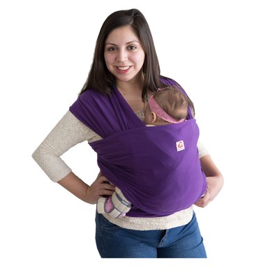 FULAR CANGUAMOR SEMIELASTICADO MORADO - 1