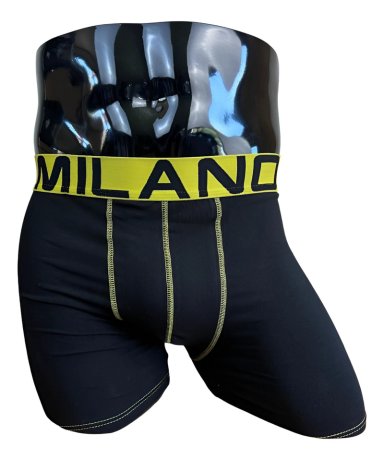 BOXER ALGODON NEGRO 6 UNIDADES XXL - 4