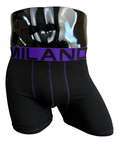 BOXER ALGODON NEGRO 6 UNIDADES XXL - 6