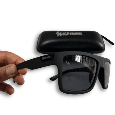 LENTES SOL WILD TRAVEL POLARIZADO RECTANGULAR UV400 - 5