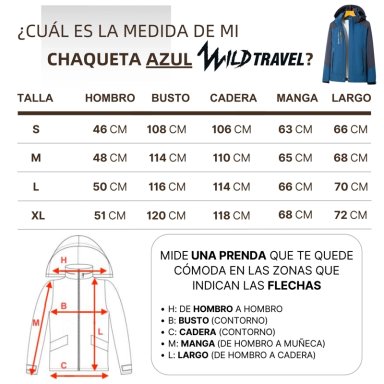 CHAQUETA CORTAVIENTO IMPERMEABLE PREMIUM WILD TRAVEL - 9