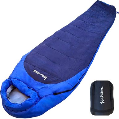 SACO DE DORMIR MOMIA EXTREMO DOBLE SUMMIT PRO WILD TRAVEL-20°+10° 2000G - 1