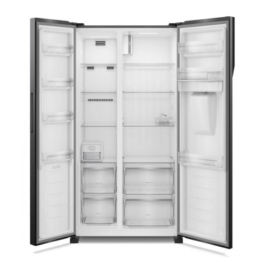 REFRIGERADOR FENSA 436L NO FROST SIDE BY SIDE SFX440B NEGRO - 5