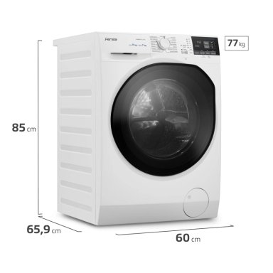 LAVADORA SECADORA FENSA 11KG LAVADO INTELIGENTE 11WD BLANCA - 3