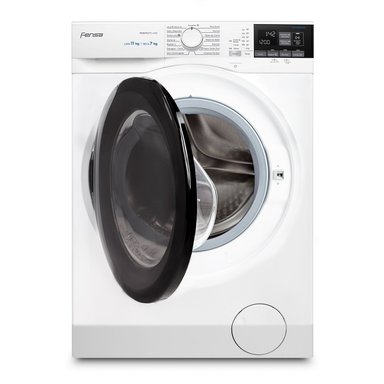 LAVADORA SECADORA FENSA 11KG LAVADO INTELIGENTE 11WD BLANCA - 4