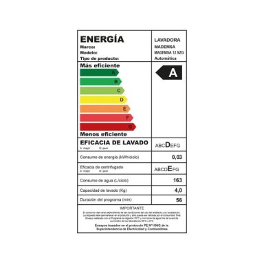 LAVADORA AUTOMATICA 12KG FUZZY AUTOMATICO 12 SZG GRIS - 3