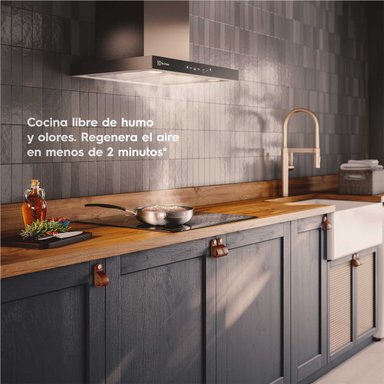 CAMPANA COCINA DECORATIVA ELECTROLUX 60CM TIMER CE6TF - 5