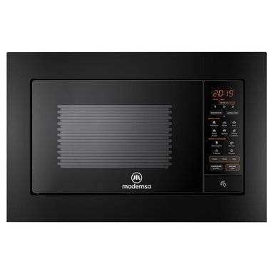 MICROONDAS EMPOTRABLE MADEMSA 27 LITROS DIGITAL MM32EN NEGRO - 1